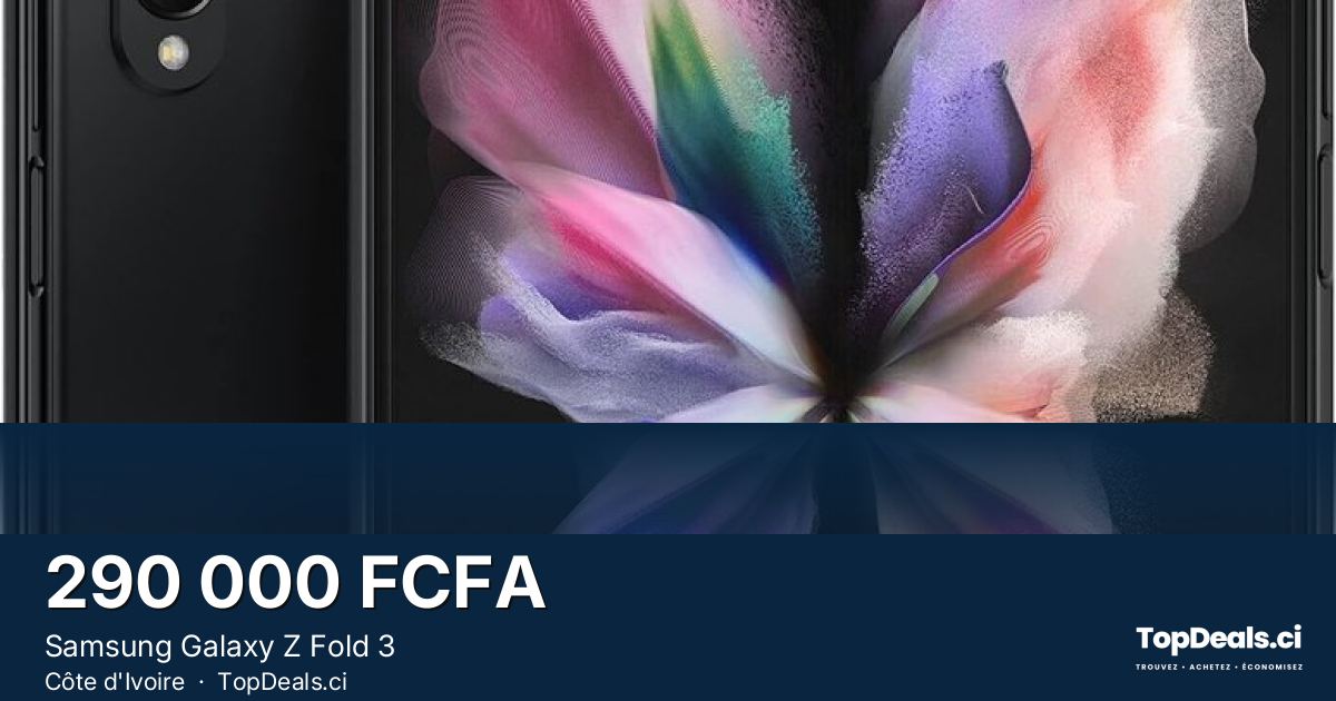 Aperçu du partage – Samsung Galaxy Z Fold 3
