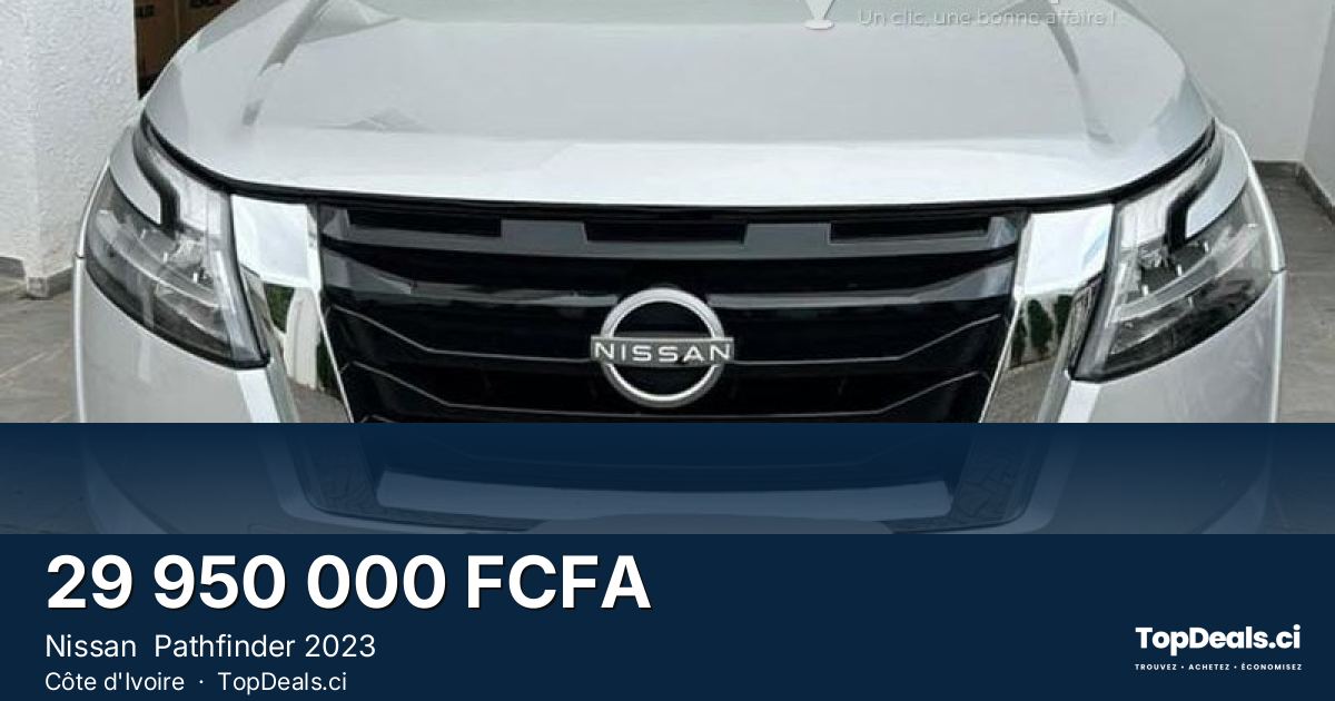 Aperçu du partage – Nissan  Pathfinder 2023
