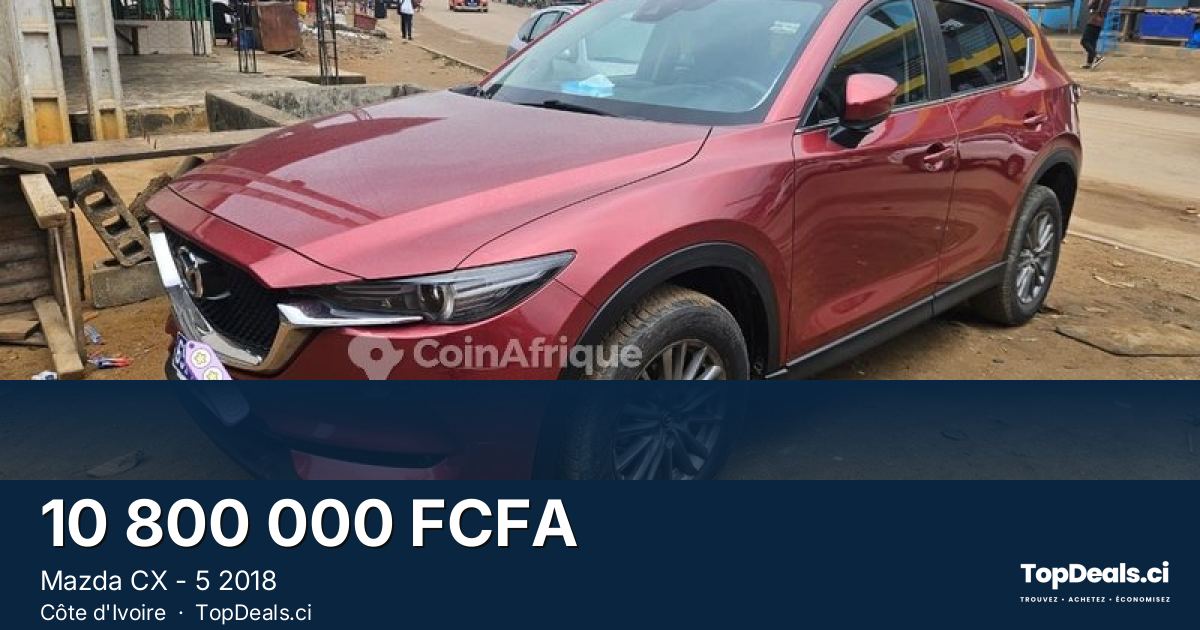 Aperçu du partage – Mazda CX - 5 2018