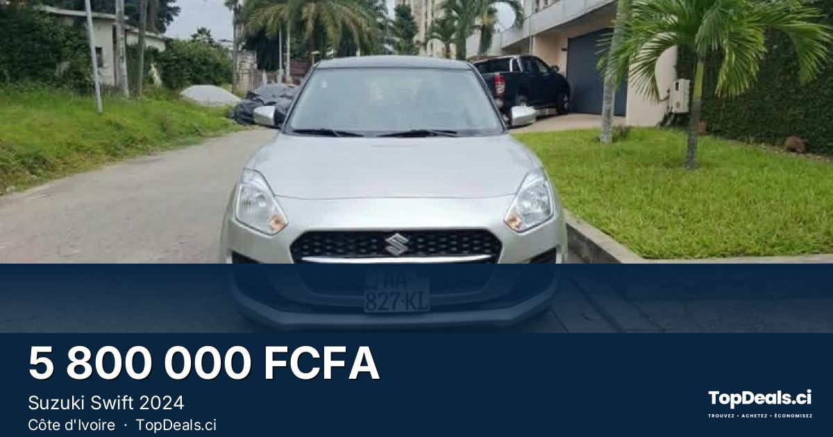 Aperçu du partage – Suzuki Swift 2024