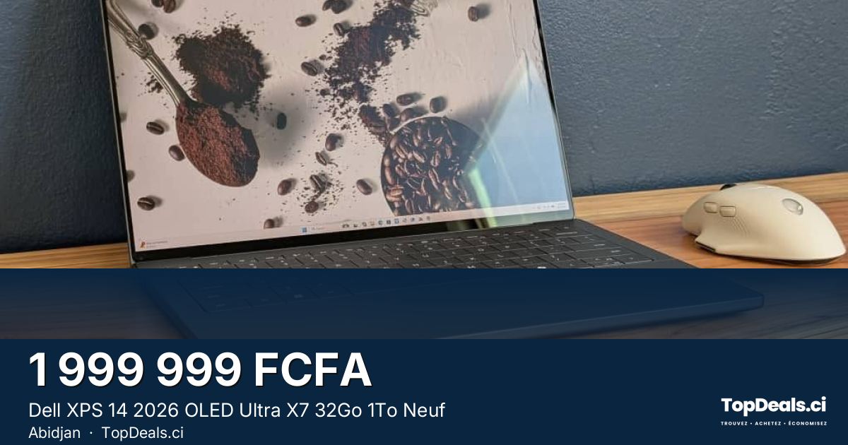 Aperçu du partage – Dell XPS 14 2026 OLED Ultra X7 32Go 1To Neuf