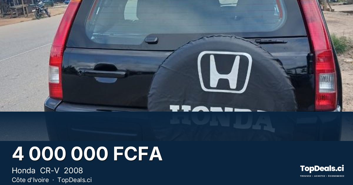 Aperçu du partage – Honda  CR-V  2008