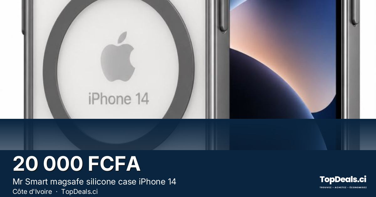 Aperçu du partage – Mr Smart magsafe silicone case iPhone 14