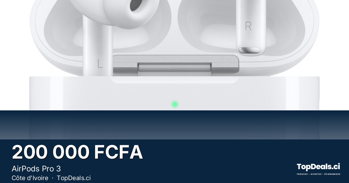 Aperçu du partage – AirPods Pro 3