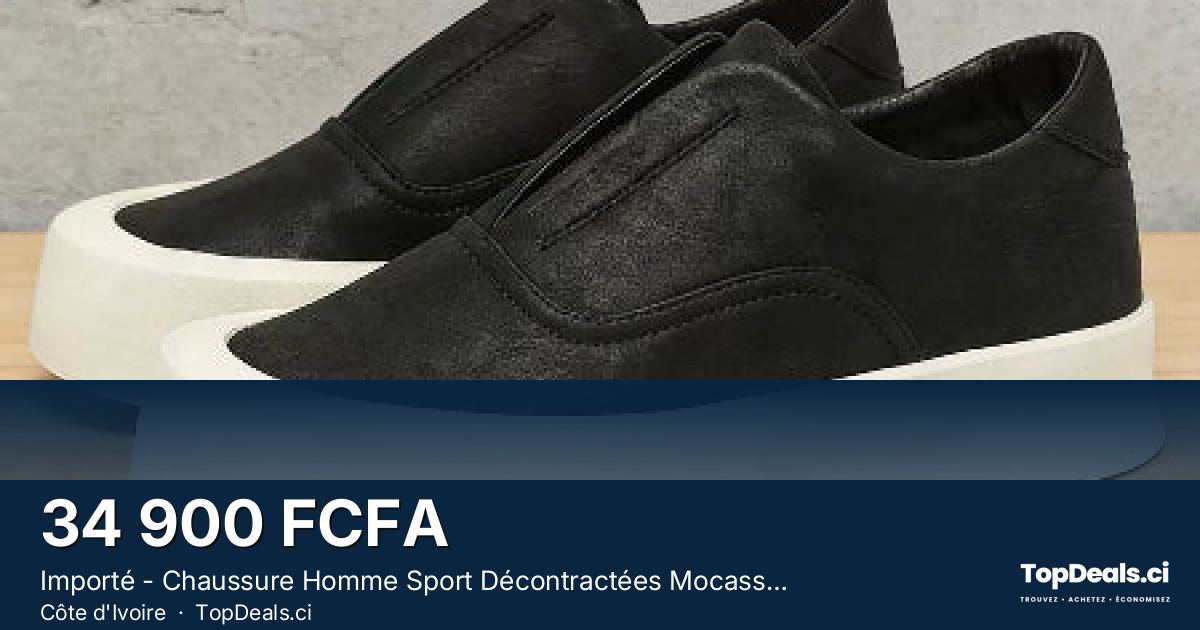 Aperçu du partage – Importé - Chaussure Homme Sport Décontractées Mocassins En Cuir
