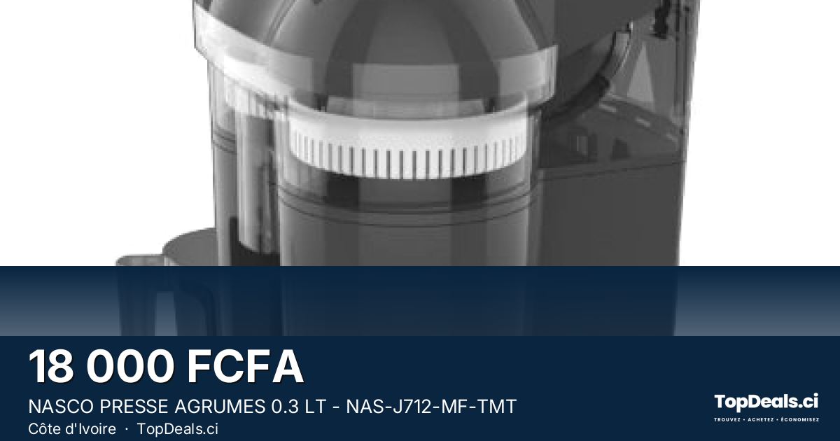 Aperçu du partage – NASCO PRESSE AGRUMES 0.3 LT - NAS-J712-MF-TMT