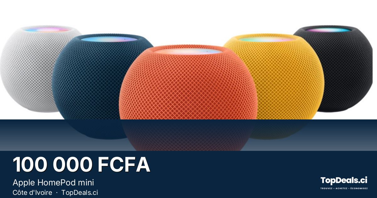 Aperçu du partage – Apple HomePod mini