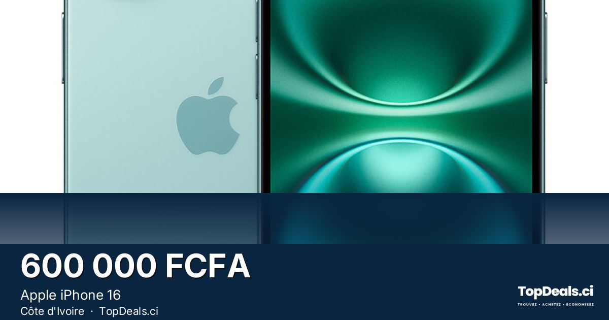 Aperçu du partage – Apple iPhone 16
