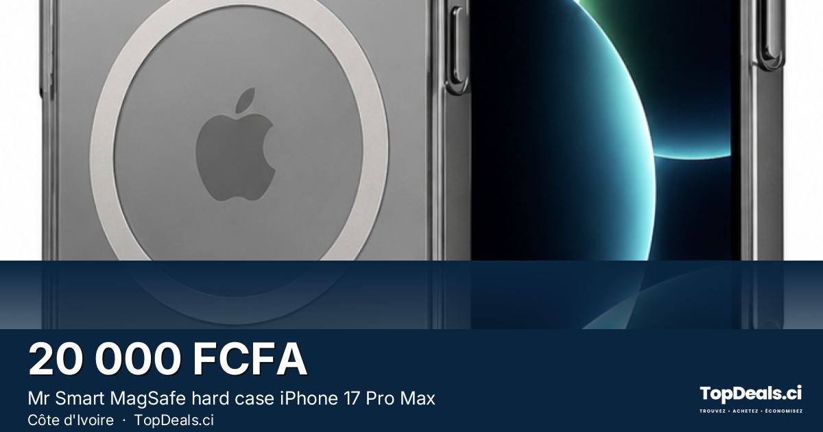 Aperçu du partage – Mr Smart MagSafe hard case iPhone 17 Pro Max