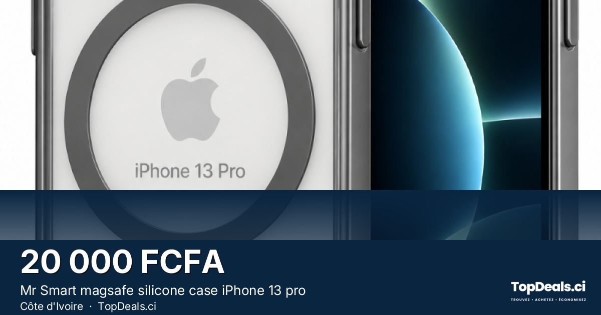 Aperçu du partage – Mr Smart magsafe silicone case iPhone 13 pro