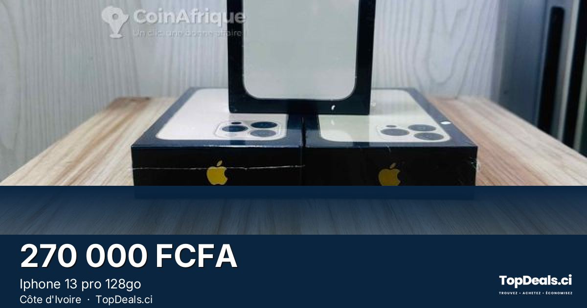 Aperçu du partage – Iphone 13 pro 128go