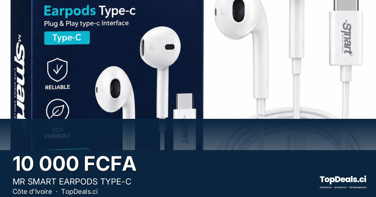 Aperçu du partage – MR SMART EARPODS TYPE-C
