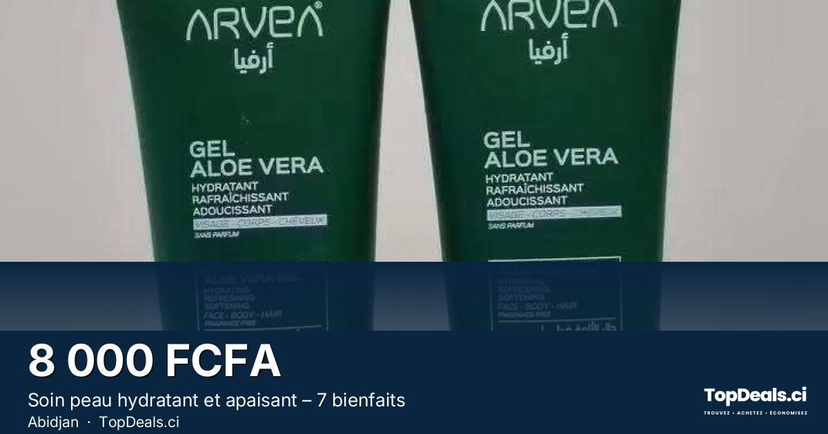 Aperçu du partage – Soin peau hydratant et apaisant – 7 bienfaits