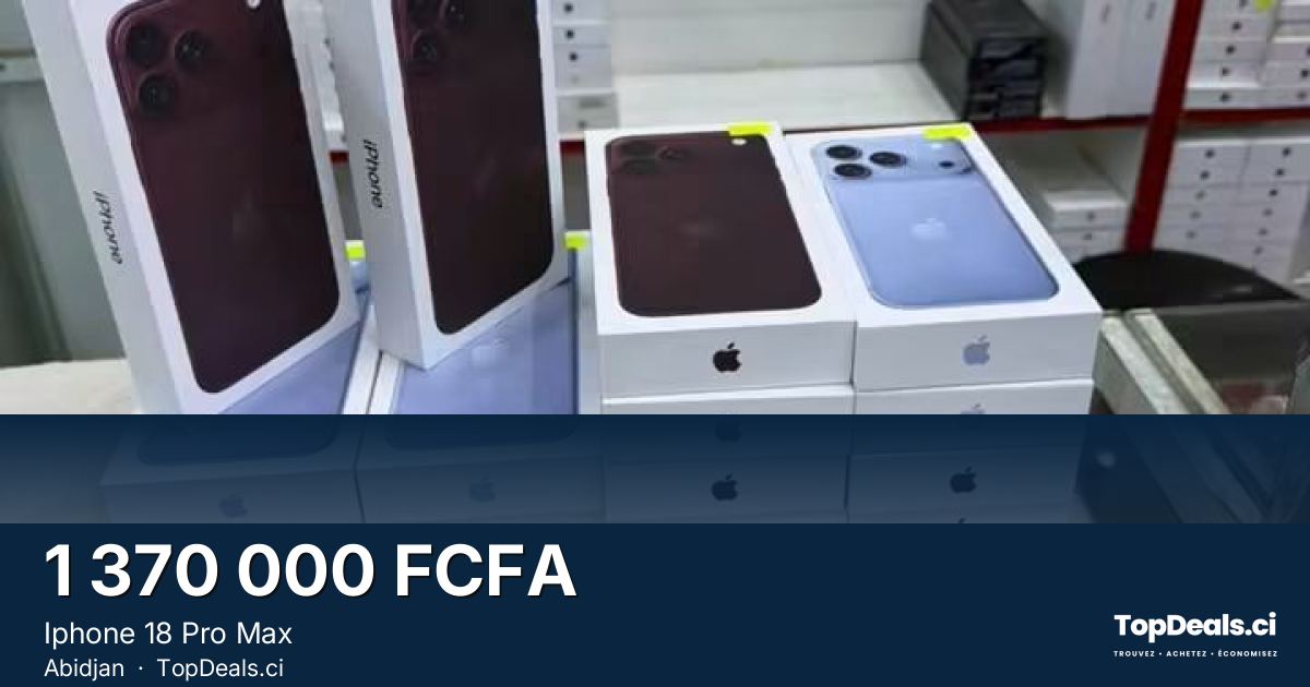 Aperçu du partage – Iphone 18 Pro Max 