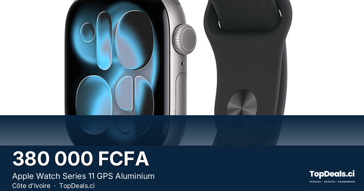 Aperçu du partage – Apple Watch Series 11 GPS Aluminium