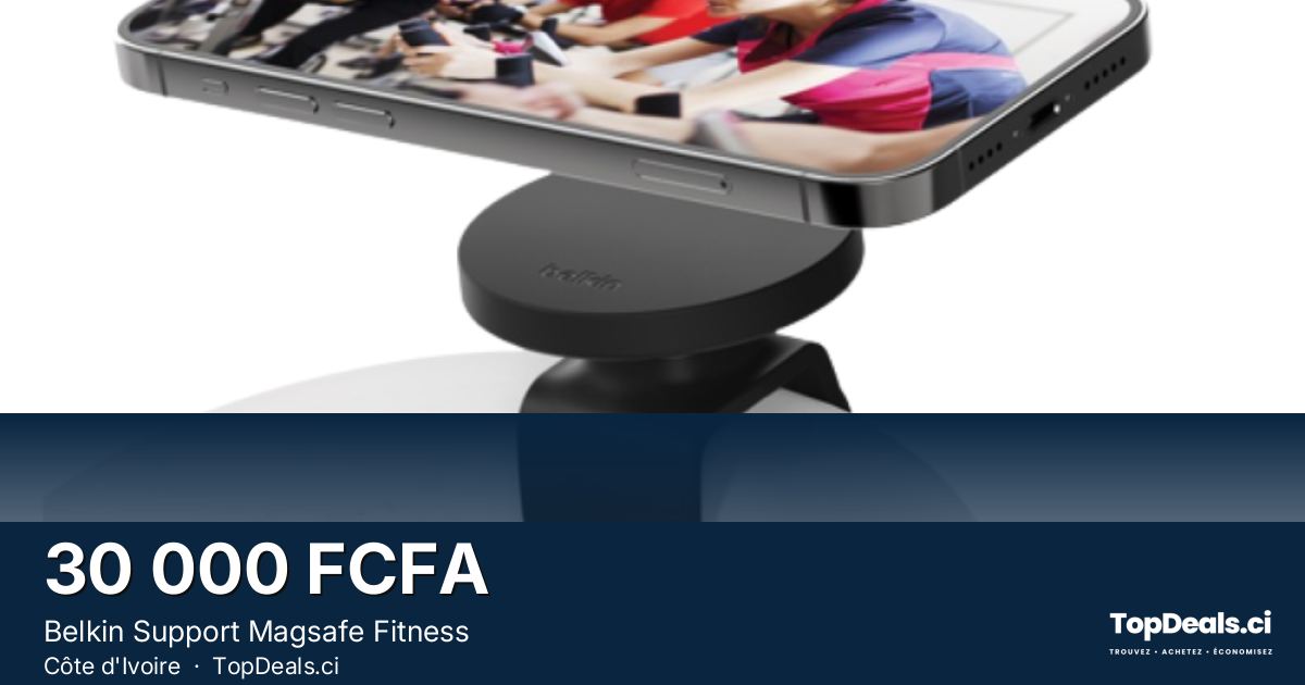 Aperçu du partage – Belkin Support Magsafe Fitness