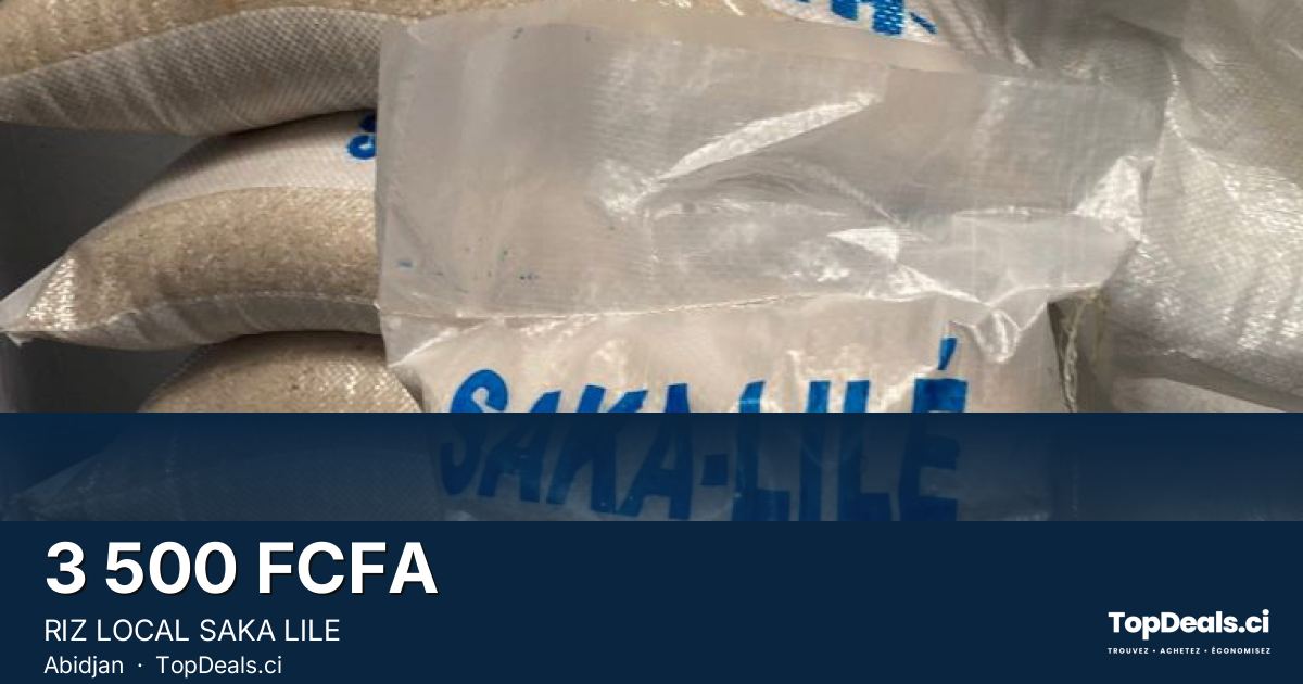 Aperçu du partage – RIZ LOCAL SAKA LILE