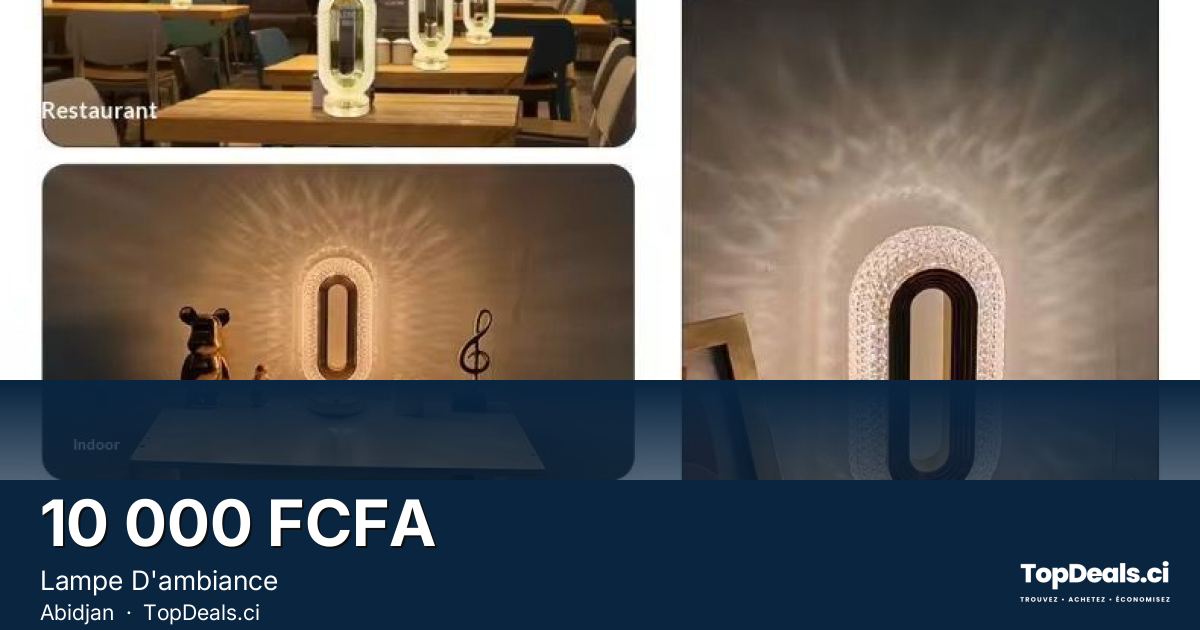 Aperçu du partage – Lampe D'ambiance