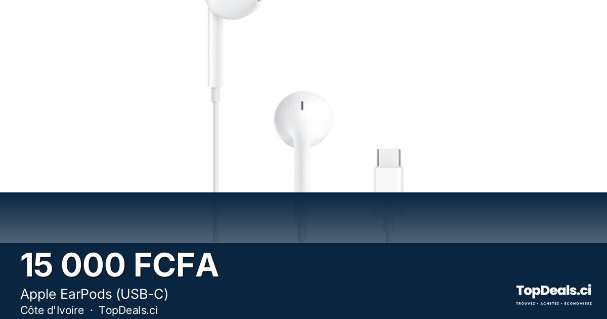 Aperçu du partage – Apple EarPods (USB-C)