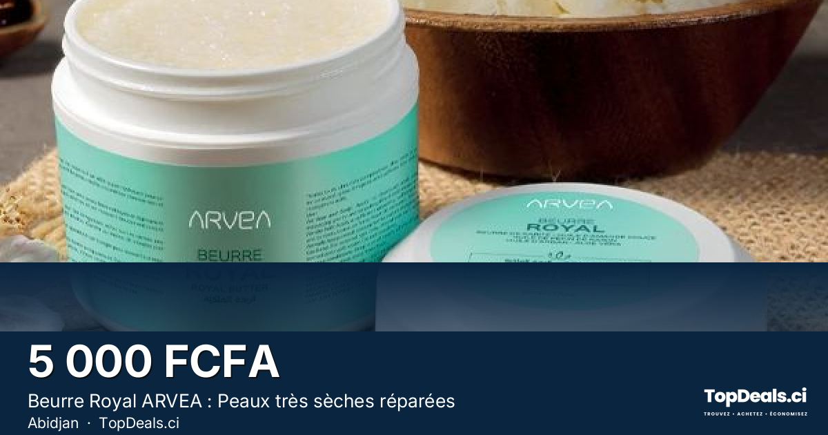 Aperçu du partage – Beurre Royal ARVEA : Peaux très sèches réparées