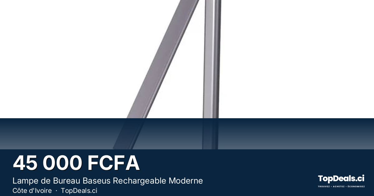 Aperçu du partage – Lampe de Bureau Baseus Rechargeable Moderne