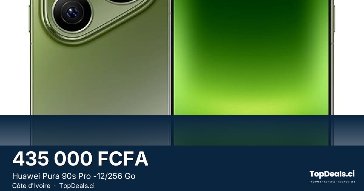 Aperçu du partage – Huawei Pura 90s Pro -12/256 Go