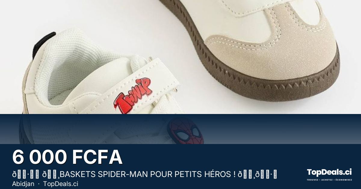 Aperçu du partage – 🕷️️ 🕸BASKETS SPIDER-MAN POUR PETITS HÉROS ! 🕸🕷️