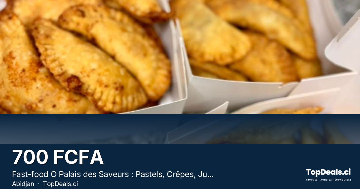 Aperçu du partage – Fast-food O Palais des Saveurs : Pastels, Crêpes, Jus