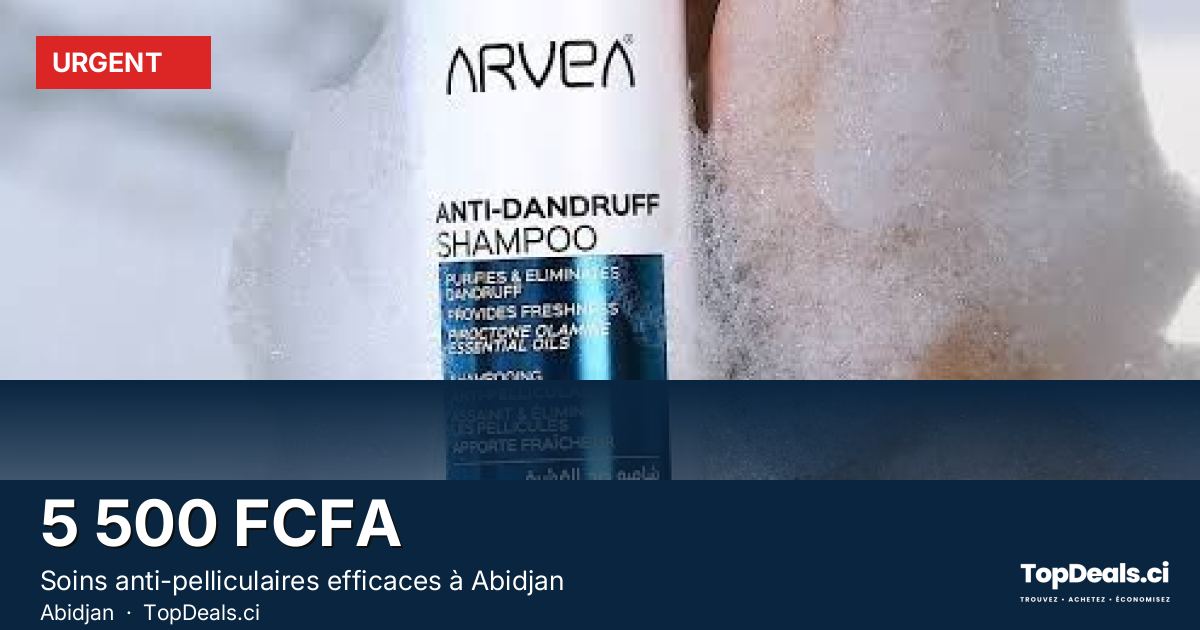 Aperçu du partage – Soins anti-pelliculaires efficaces à Abidjan