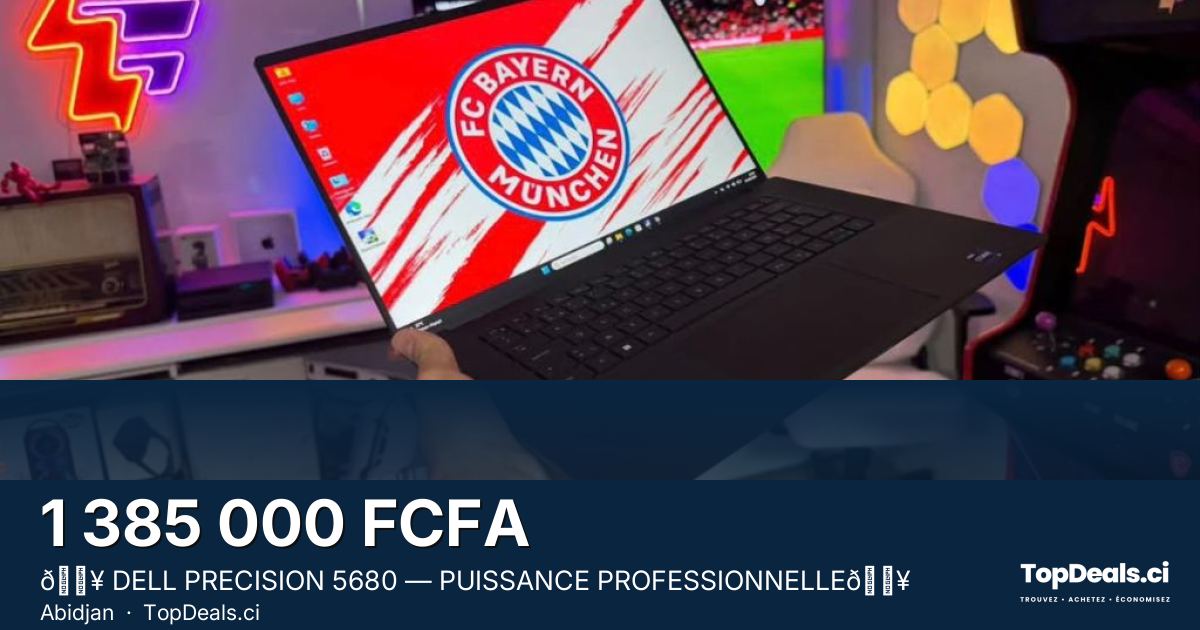 Aperçu du partage – 🔥 DELL PRECISION 5680 — PUISSANCE PROFESSIONNELLE🔥