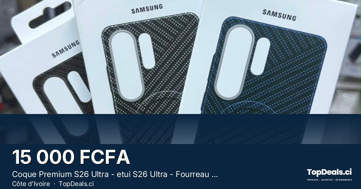 Aperçu du partage – Coque Premium S26 Ultra - etui S26 Ultra - Fourreau S26 Ultra