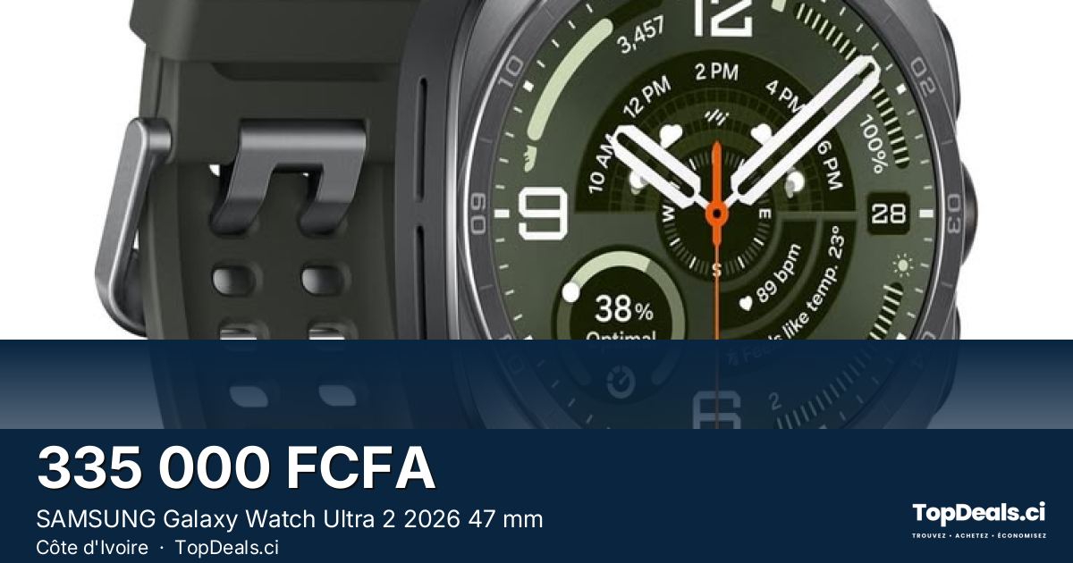 Aperçu du partage – SAMSUNG Galaxy Watch Ultra 2 2026 47 mm