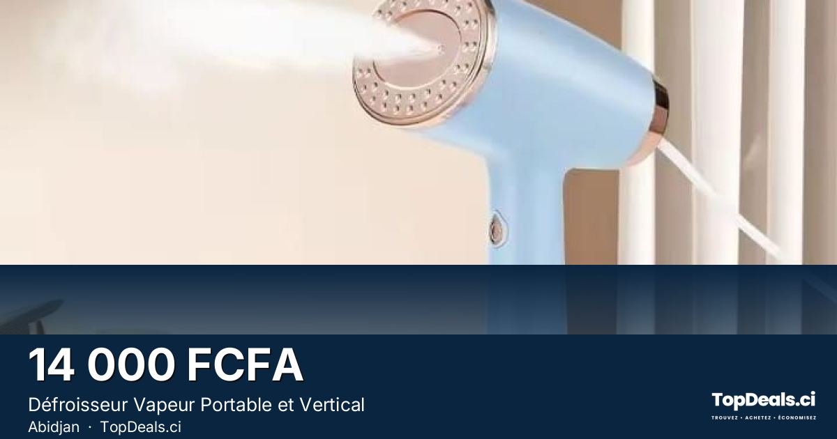 Aperçu du partage – Défroisseur Vapeur Portable et Vertical