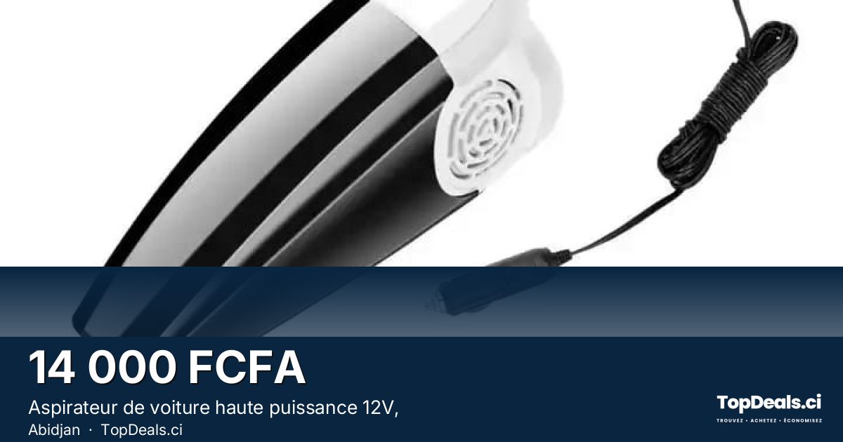 Aperçu du partage – Aspirateur de voiture haute puissance 12V,