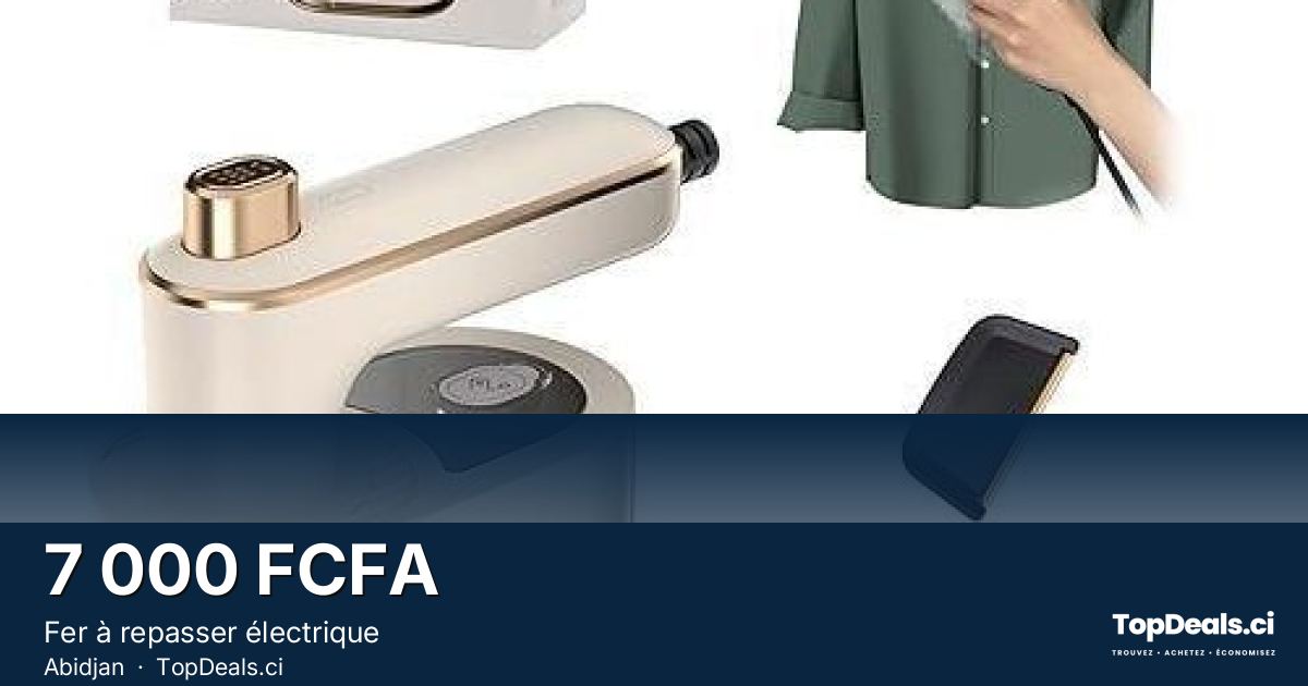Aperçu du partage – Fer à repasser électrique
