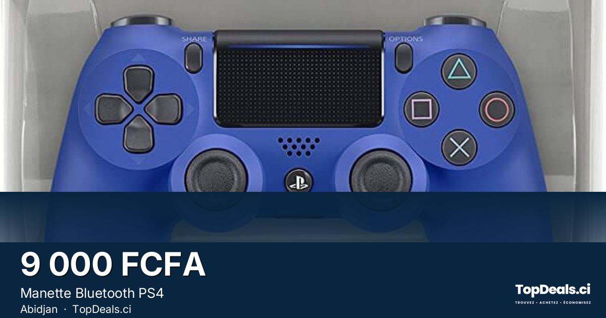 Aperçu du partage – Manette Bluetooth PS4