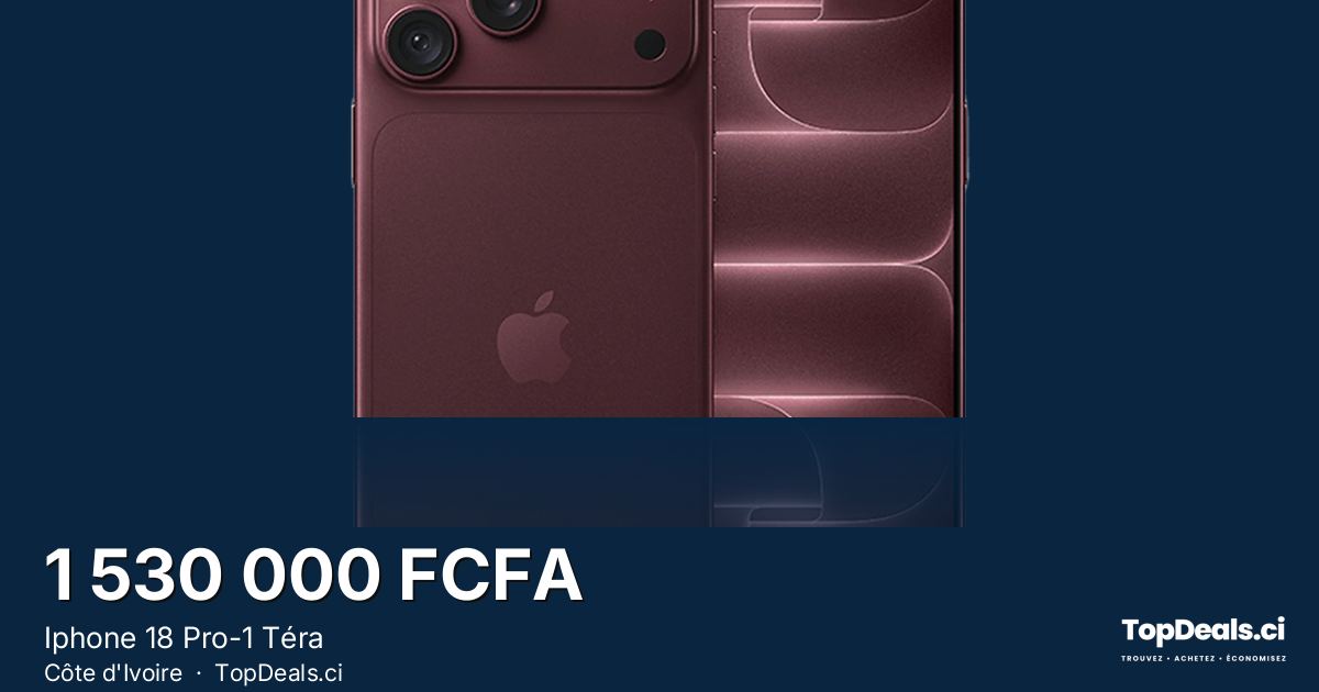 Aperçu du partage – Iphone 18 Pro-1 Téra