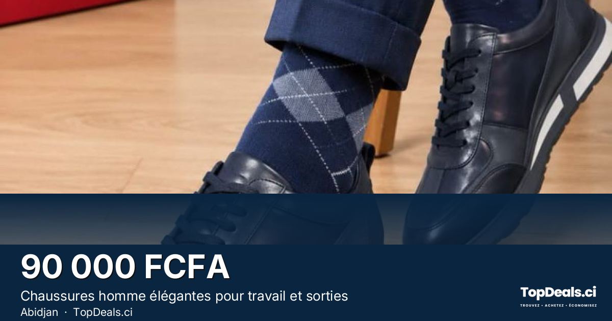 Aperçu du partage – Chaussures homme élégantes pour travail et sorties