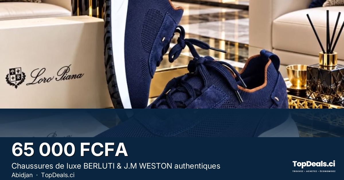 Aperçu du partage – Chaussures de luxe BERLUTI & J.M WESTON authentiques