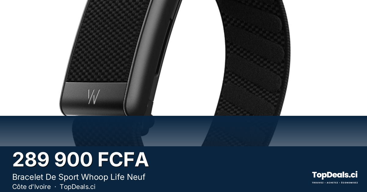 Aperçu du partage – Bracelet De Sport Whoop Life Neuf