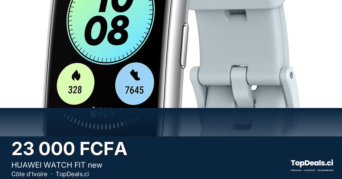 Aperçu du partage – HUAWEI WATCH FIT new