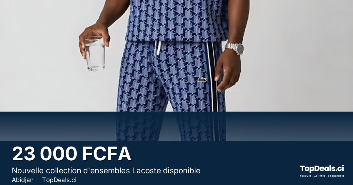 Aperçu du partage – Nouvelle collection d'ensembles Lacoste disponible