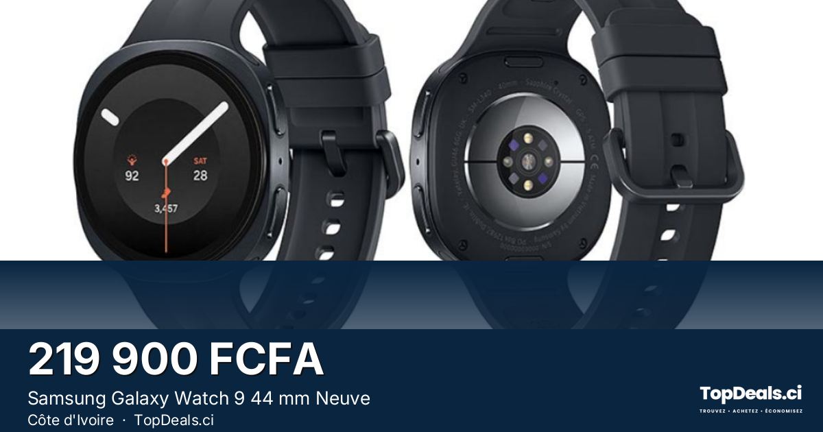 Aperçu du partage – Samsung Galaxy Watch 9 44 mm Neuve