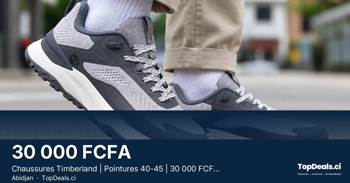 Aperçu du partage – Chaussures Timberland | Pointures 40-45 | 30 000 FCFA
