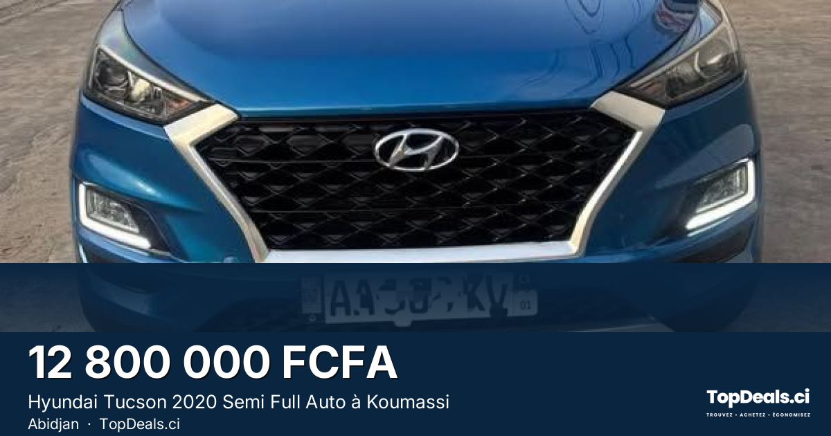 Aperçu du partage – Hyundai Tucson 2020 Semi Full Auto à Koumassi
