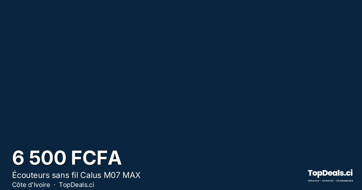 Aperçu du partage – Écouteurs sans fil Calus M07 MAX