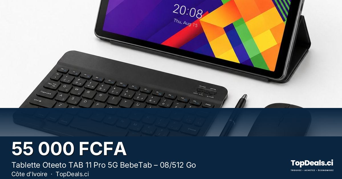 Aperçu du partage – Tablette Oteeto TAB 11 Pro 5G BebeTab – 08/512 Go