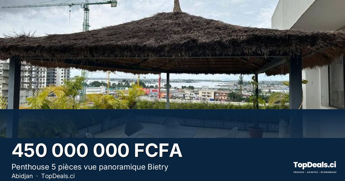 Aperçu du partage – Penthouse 5 pièces vue panoramique Bietry