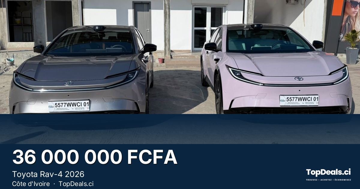 Aperçu du partage – Toyota Rav-4 2026