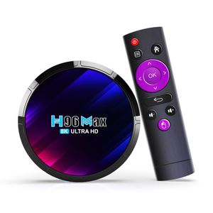Boîtier TV intelligent H96 Max 8K Ultra HD Android 13.0, 2 Go + 16 Go